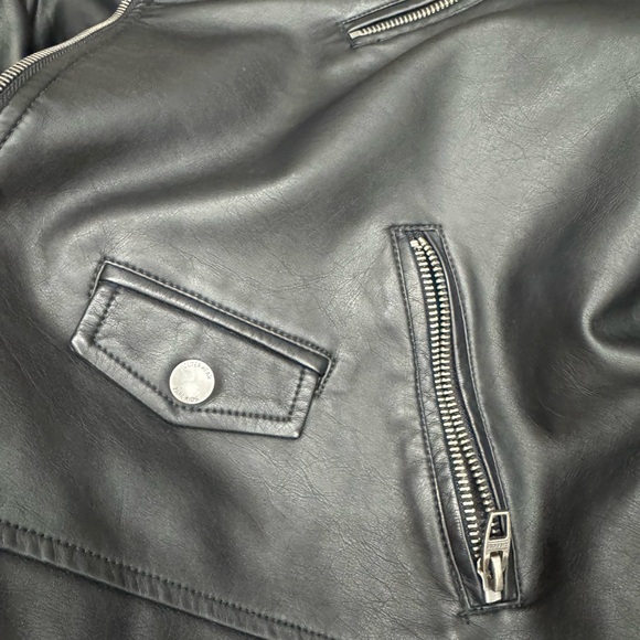 Zara Kids Black Biker Jacket - Picture 6 of 11